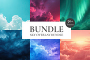 Sky Overlay Bundle, a Background Photo by M9 Design (Thumbnail 1 of 13)