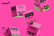 Paper Box and Sachet Mockup Set, a Packaging Mockup by Renderteam (Thumbnail 1 of 13)