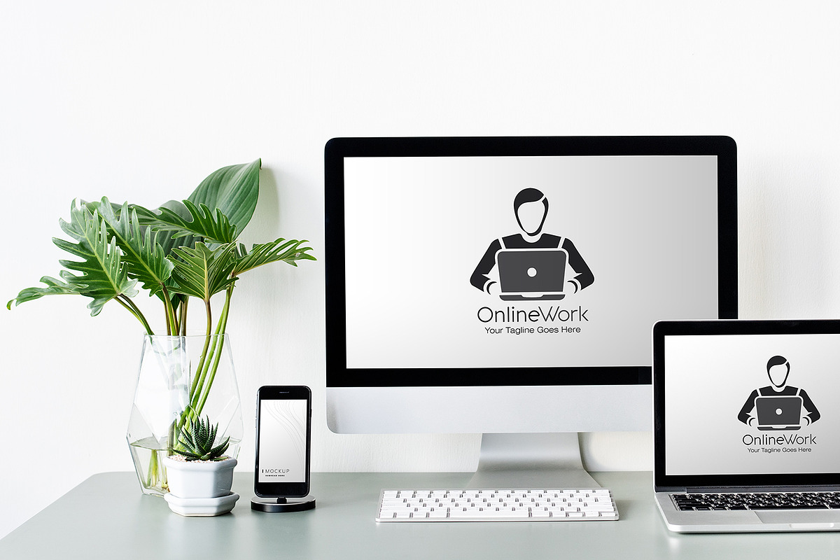 Modern Freelancer Logo Template, a Branding & Logo Template by YUDesignStore (Photo 4 of 7)