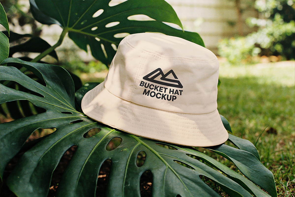 Bucket Hat Mockup, a Product Mockup by Pitchlook.Studio (Photo 4 of 4)
