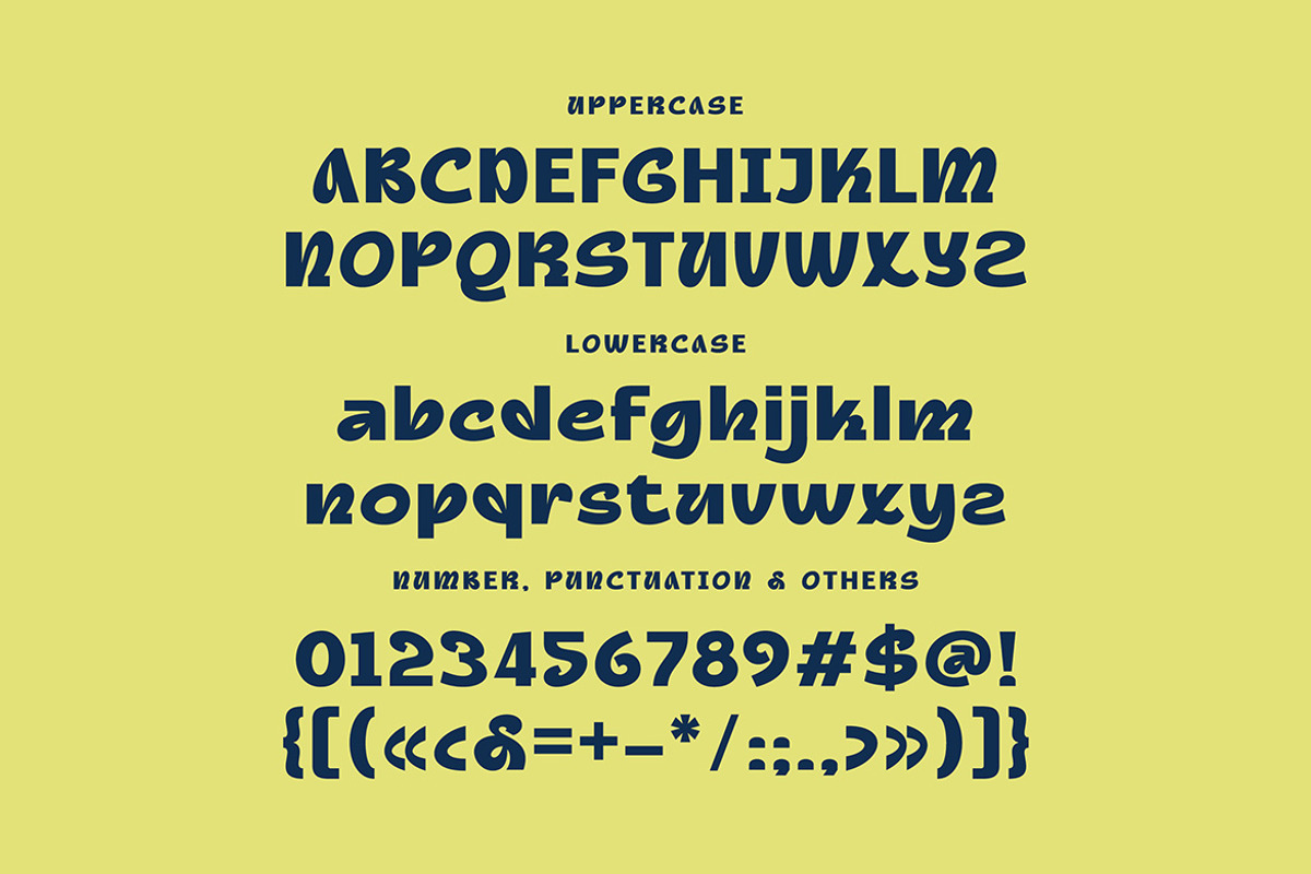 Madona, a Sans Serif Font by Cruzine (Photo 7 of 10)