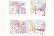England, London watercolor clipart, an Illustration by Lolytop Studio (Thumbnail 5 of 5)