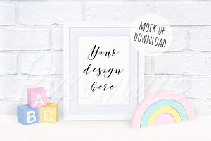 Nursery Frame Mockup