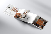 Square Bifold Brochure Mockup, a Books & Magazine Mockup by Mockup Supper (Thumbnail 4 of 13)