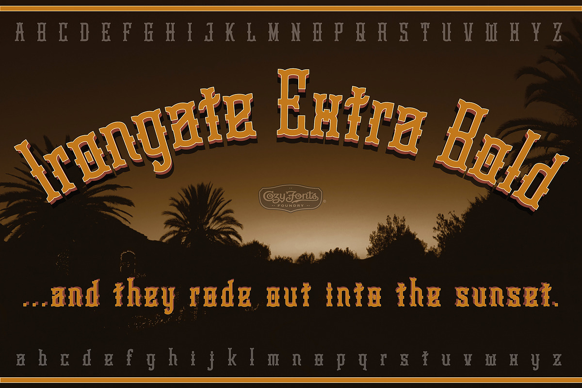 Irongate Extra Bold