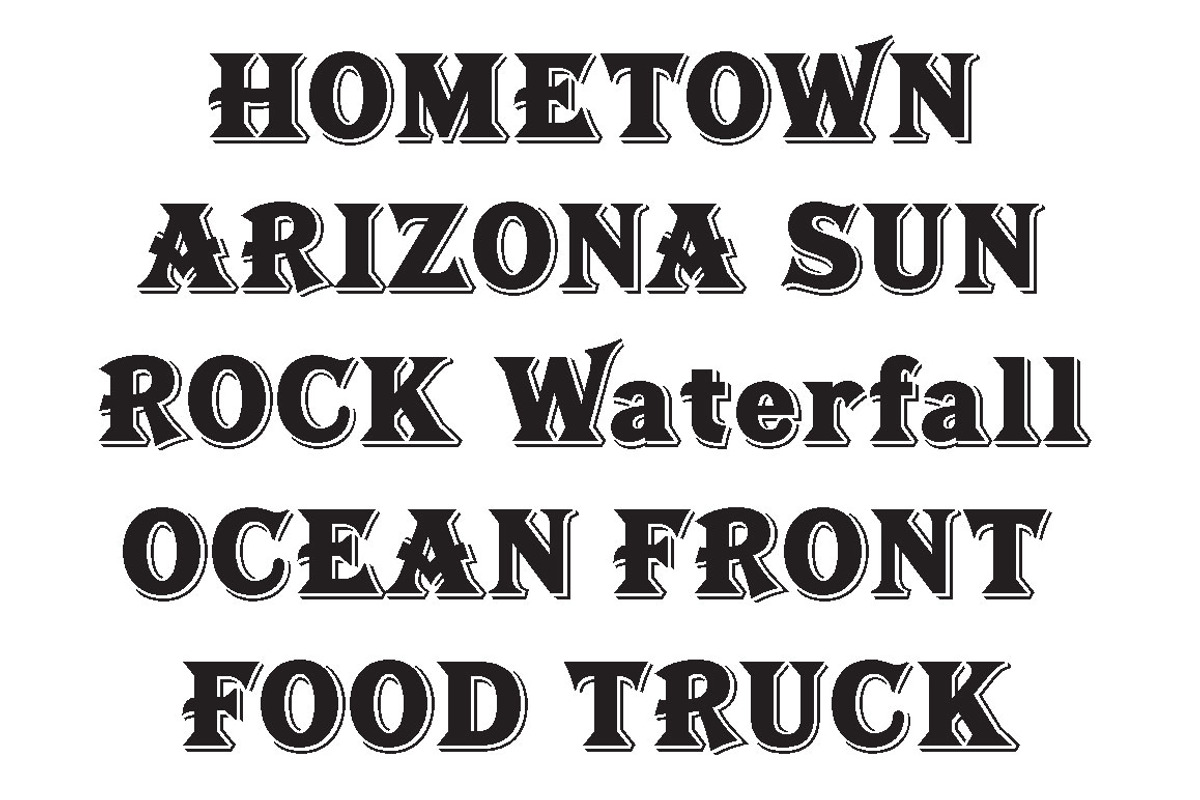 Tavern Black, a Font by FontMesa (Photo 6 of 6)