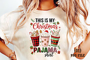 Christmas Pajama, Xmas PNG, an Illustration by DreamArtGraphic (Thumbnail 1 of 5)