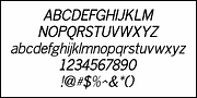 Columnist JNL, a Sans Serif Font by Jeff Levine Fonts (Thumbnail 5 of 5)