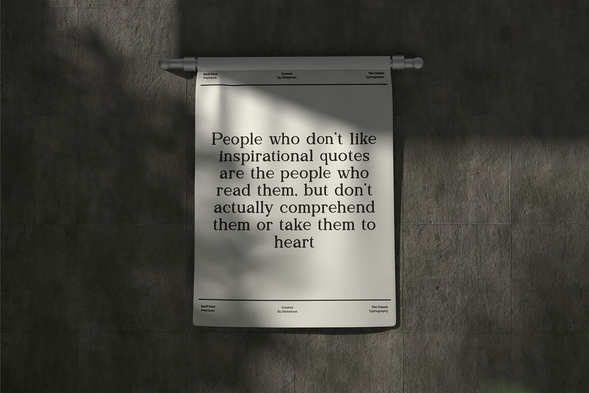 Rapshodi Gliternas || Serif Font, a Serif Font by Idea Studio (Photo 3 of 5)