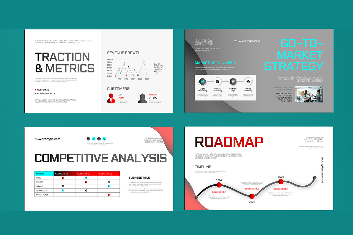 Investor Pitch Deck Presentation, a Presentation Template by MightyDesign (Photo 4 of 8)