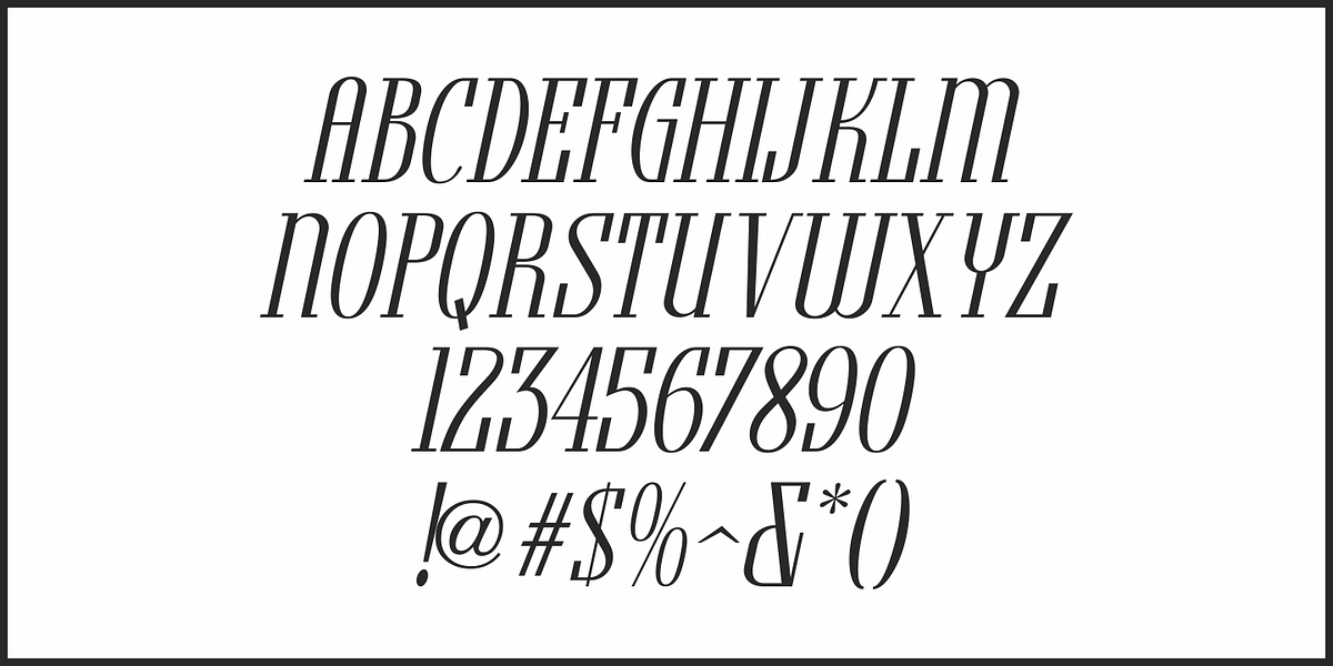 Formal Notice JNL, a Serif Font by Jeff Levine Fonts (Photo 5 of 5)