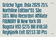 GR RAGH - Condensed Display Typeface, a Sans Serif Font by Garisman Std (Thumbnail 7 of 13)