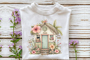 Whimsical Summer Beach Hut Clipart, an Illustration by OK Design (Thumbnail 5 of 6)