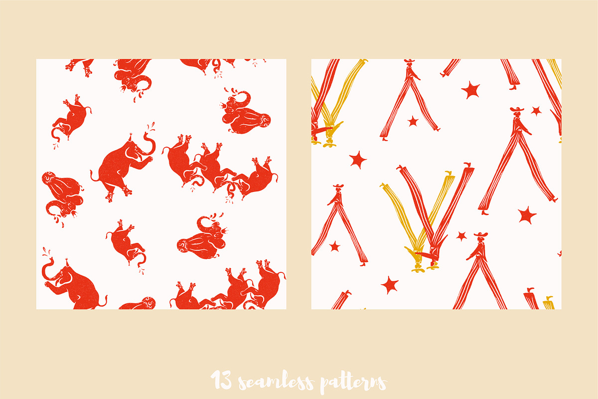 Circus Clipart Vector PNG EPS, a Decorative Illustration by Anada Arty (Photo 5 of 12)