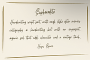 Saphorodite Handwriting Font, a Font by Haps Space (Thumbnail 6 of 12)
