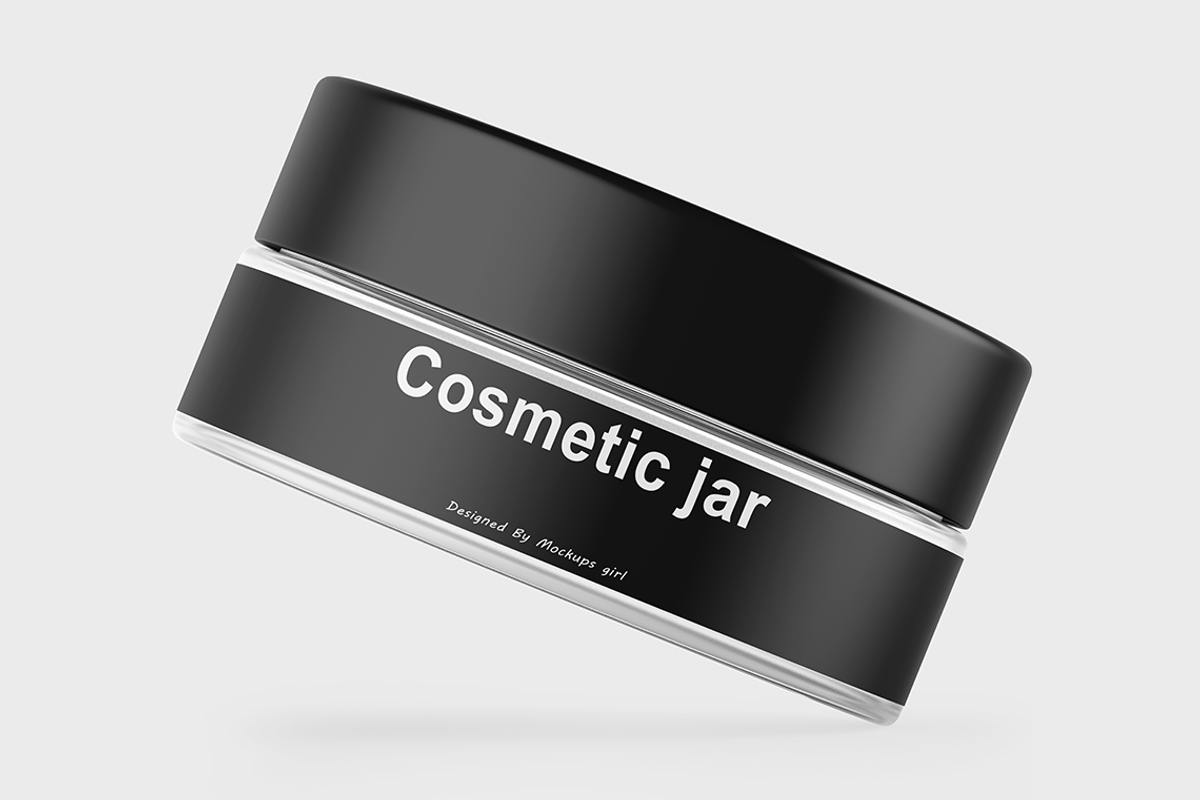 Cosmetic Jar Mockups, a Packaging Mockup by Mockups Girl (Photo 3 of 5)