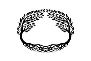 Nature Wreath Frame Vector Bundle, an Illustration by jahid234 (Thumbnail 43 of 51)