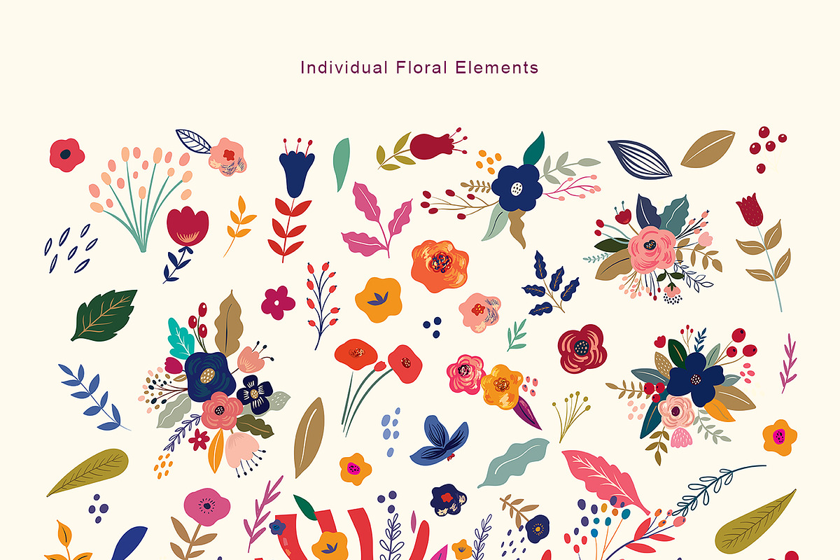 Flowers and Deer, an Animal Illustration by MoleskoStudio (Photo 6 of 24)