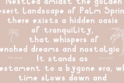 Salt Air Handmade Retro Sans Serif, a Sans Serif Font by Laras Wonderland (Thumbnail 6 of 11)