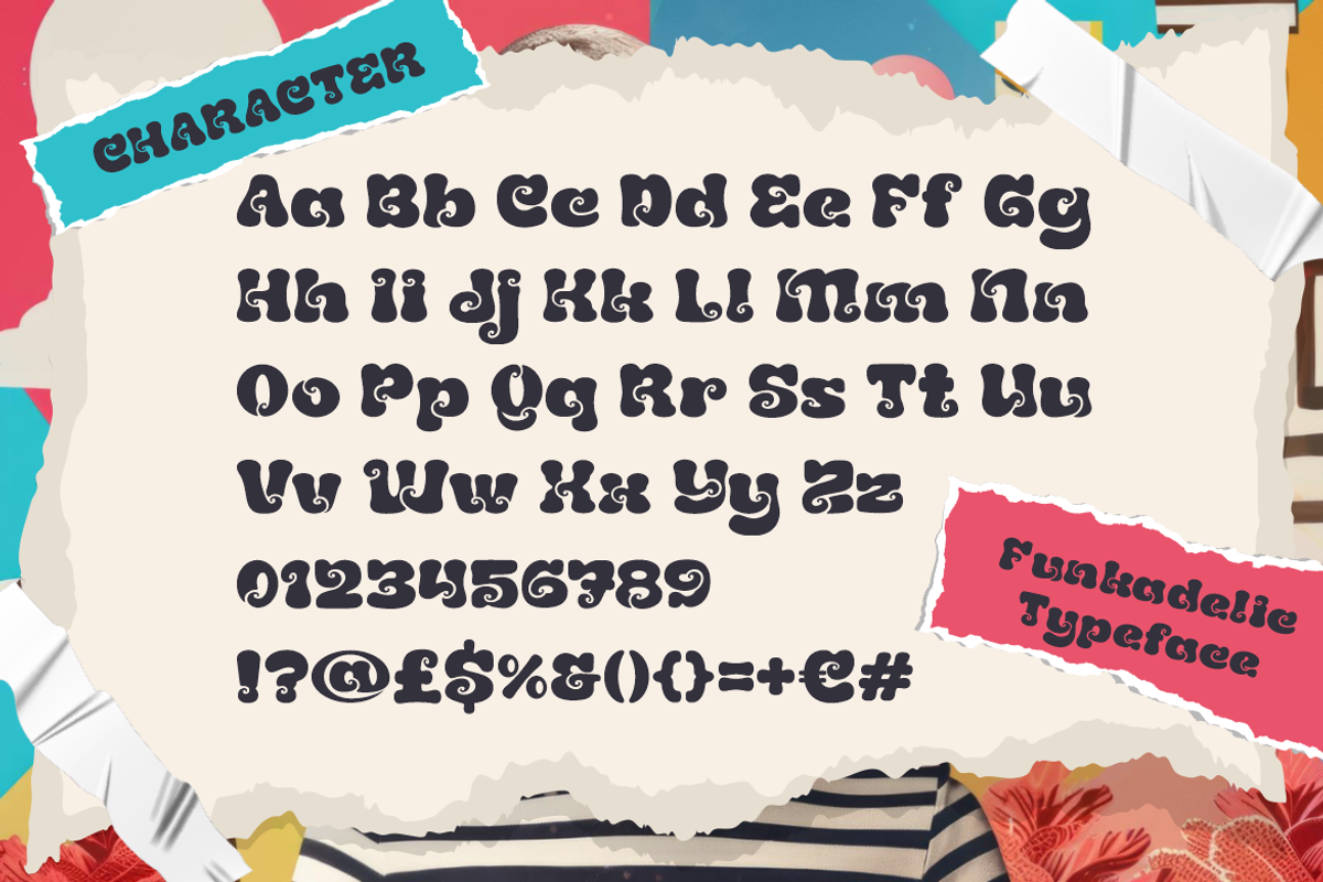 Funkadelic Psychedelic Font, a Font by PutraCetol Studio (Photo 5 of 5)