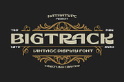 Bigtrack, a Handwritten Font by Nathatype (Thumbnail 1 of 15)