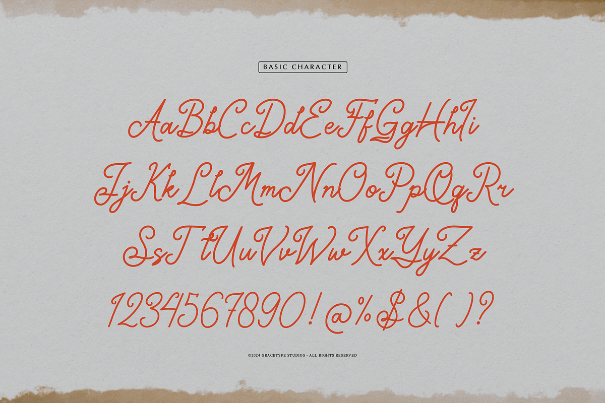 Marylona | Monoline Script font, a Script Font by gracetype_studio (Photo 10 of 12)