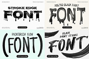 Brush Font Bundle - 8 Fonts, a Handwritten Font by Handmadefont (Thumbnail 2 of 33)
