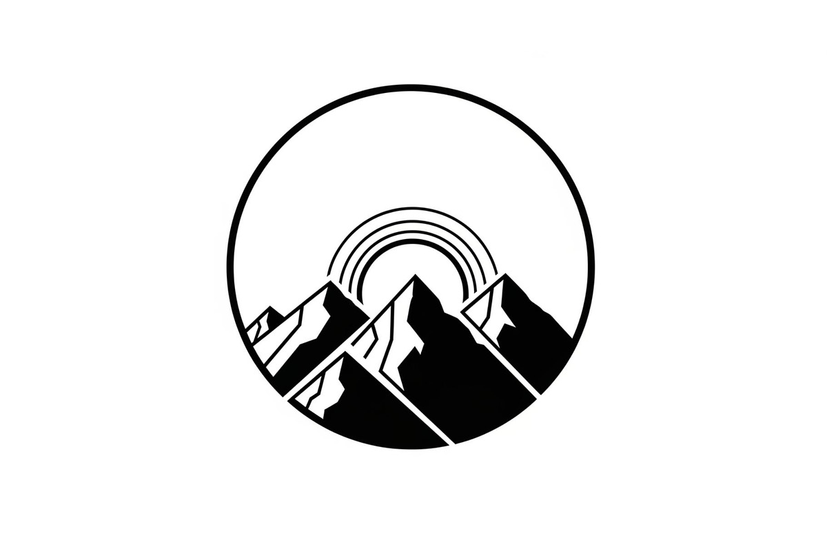 Mountain Sunrise Circle Bundle, an Illustration by Designs_River (Photo 28 of 31)