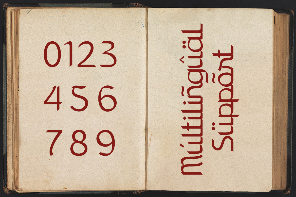 Maqolah Arabic Display Font, a Sans Serif Font by Vadovastd (Photo 4 of 8)