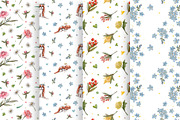 My beautiful Flower Shop +4 patterns, an Illustration by Kristina Crocus (Thumbnail 5 of 6)