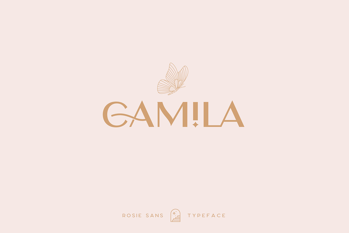Rosie Sans - Gorgeous Typeface, a Sans Serif Font by Kaligra.co (Photo 17 of 44)