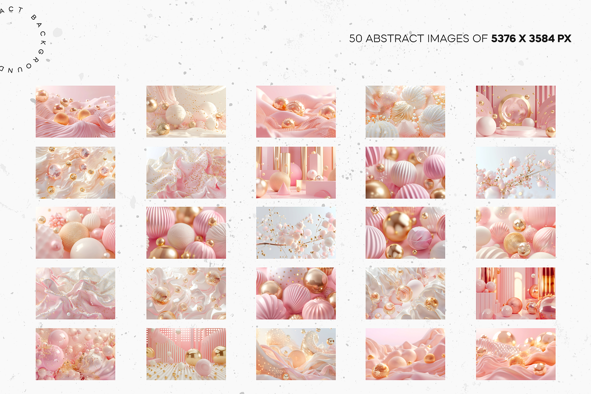 Pink Gold Abstract Elegance, an Abstract Photo by Lumeno (Photo 3 of 5)