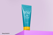 Skincare Tube Mockup 4 view 8 mockup, a Packaging Mockup by Illusiongraphic (Thumbnail 5 of 20)