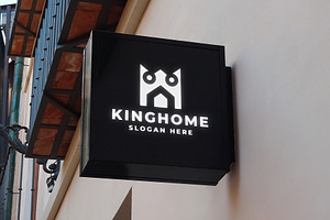 Crown Home Combination Logo, a Branding & Logo Template by Design_Planet
