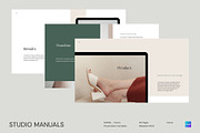 AVANEL – Canva Presentation Template, a Social Media Template by Studio Manuals (Thumbnail 1 of 8)