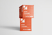 Shipping Container Mockup, a Cups & Container Mockup by Se٧enStudio (Thumbnail 2 of 5)