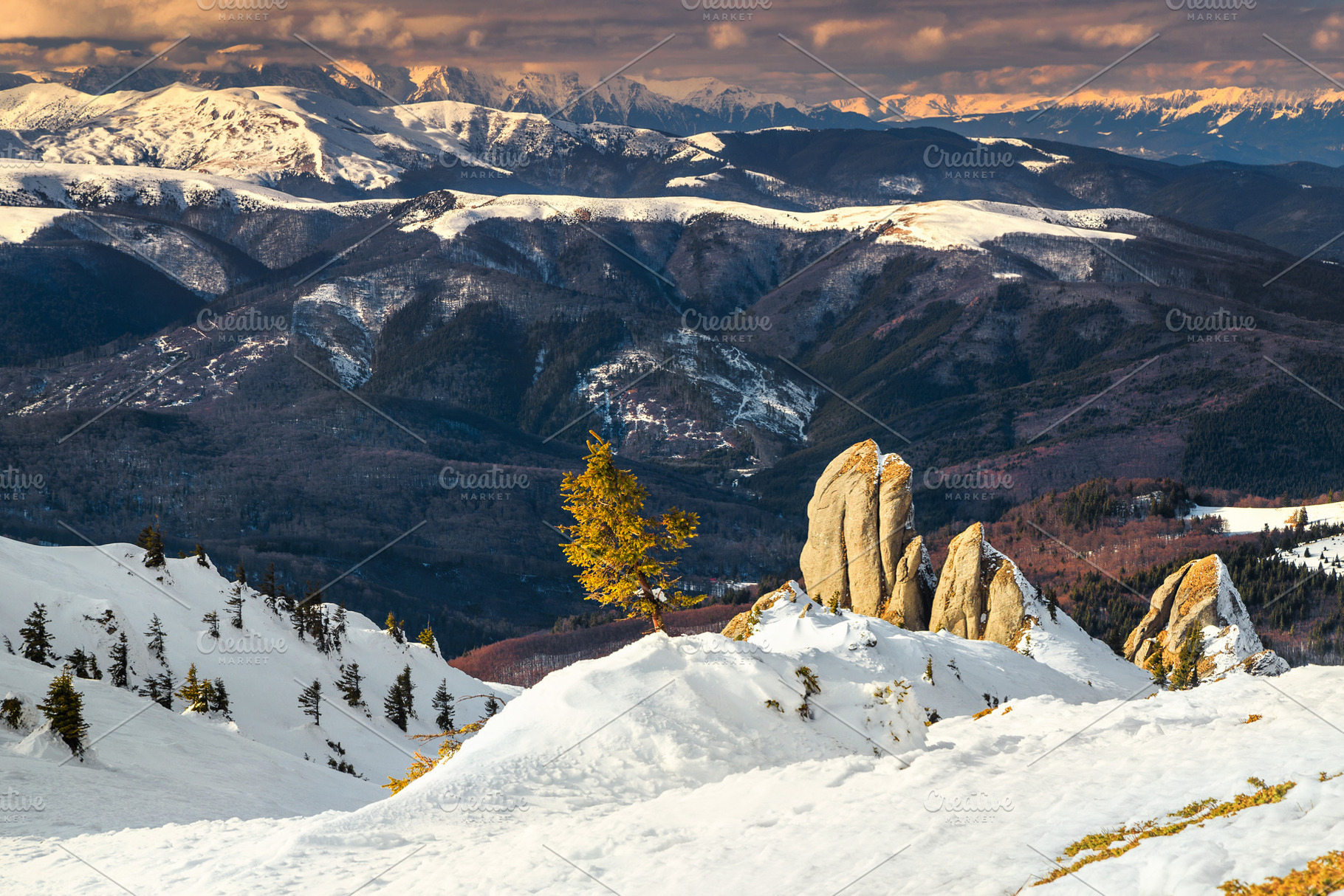 Spectacular winter landscape, a Nature Photo by Alpine Dreams