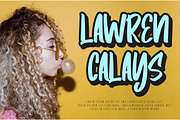 Tusrya - Playful Display Font, a Handwritten Font by skiiller studio (Thumbnail 2 of 6)