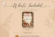 Christmas Baby Shower Canva Template, a Marketing Template by KennedyStudio (Thumbnail 6 of 6)