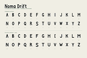 Noma Drift - Bold Condensed, a Sans Serif Font by Colorsfav (Thumbnail 2 of 10)