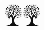 Elegant Tree Silhouette Bundle, an Illustration by Designs_River (Thumbnail 9 of 9)