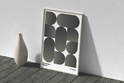 Minimalist Poster Wall Frame Mockup, a Packaging Mockup by DesignRushMarket (Thumbnail 9 of 16)