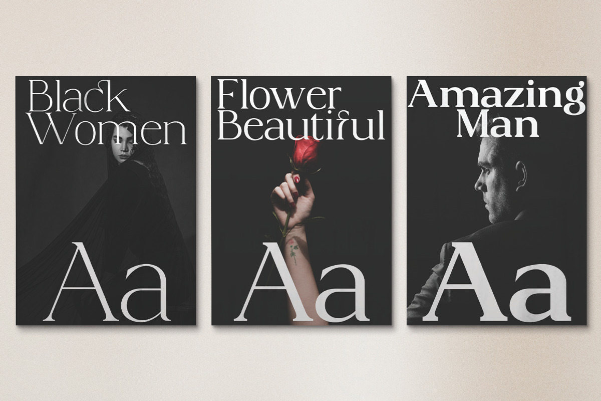 Acosta - Serif Font Family, a Serif Font by Zane Studio (Photo 4 of 11)