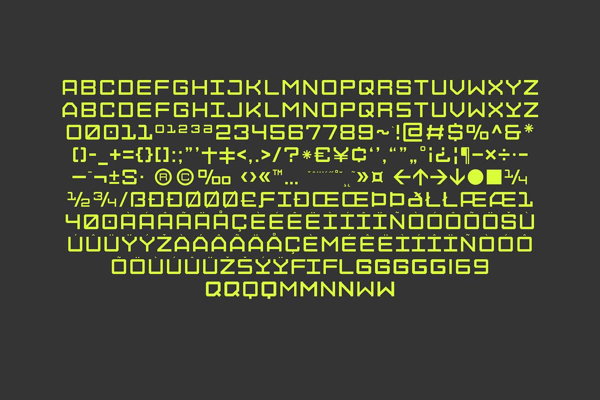 Mybloc EXP, a Sans Serif Font by OWL KING (Photo 10 of 10)