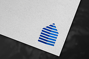 Separate Home Logo Template, a Branding & Logo Template by IndraSign (Thumbnail 1 of 3)