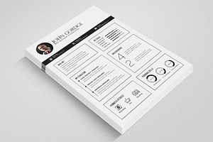 Clean Professional CV Word Templet