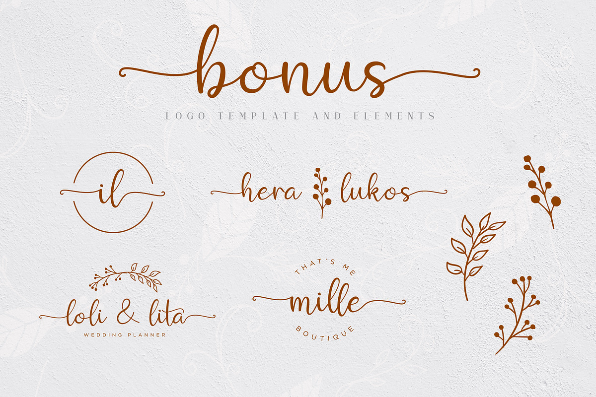 Juttely - A Lovely Script Font, a Script Font by Say Studio (Photo 12 of 13)