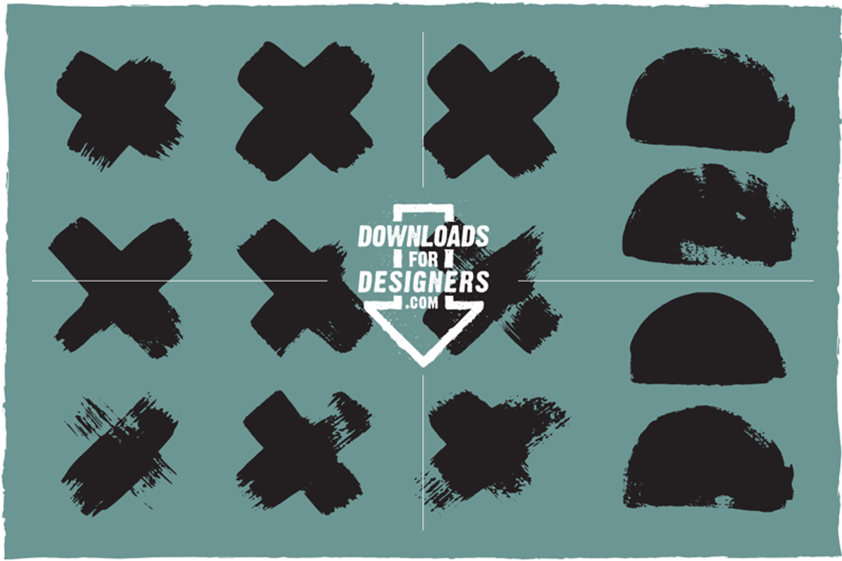 Shapes and Masks - Vector pack, a Texture Graphic by Downloads for Designers (Photo 6 of 10)