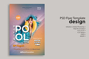 Pool Day Party PSD Flyer Template, a Flyer Template by Naim Selmani (Thumbnail 1 of 3)