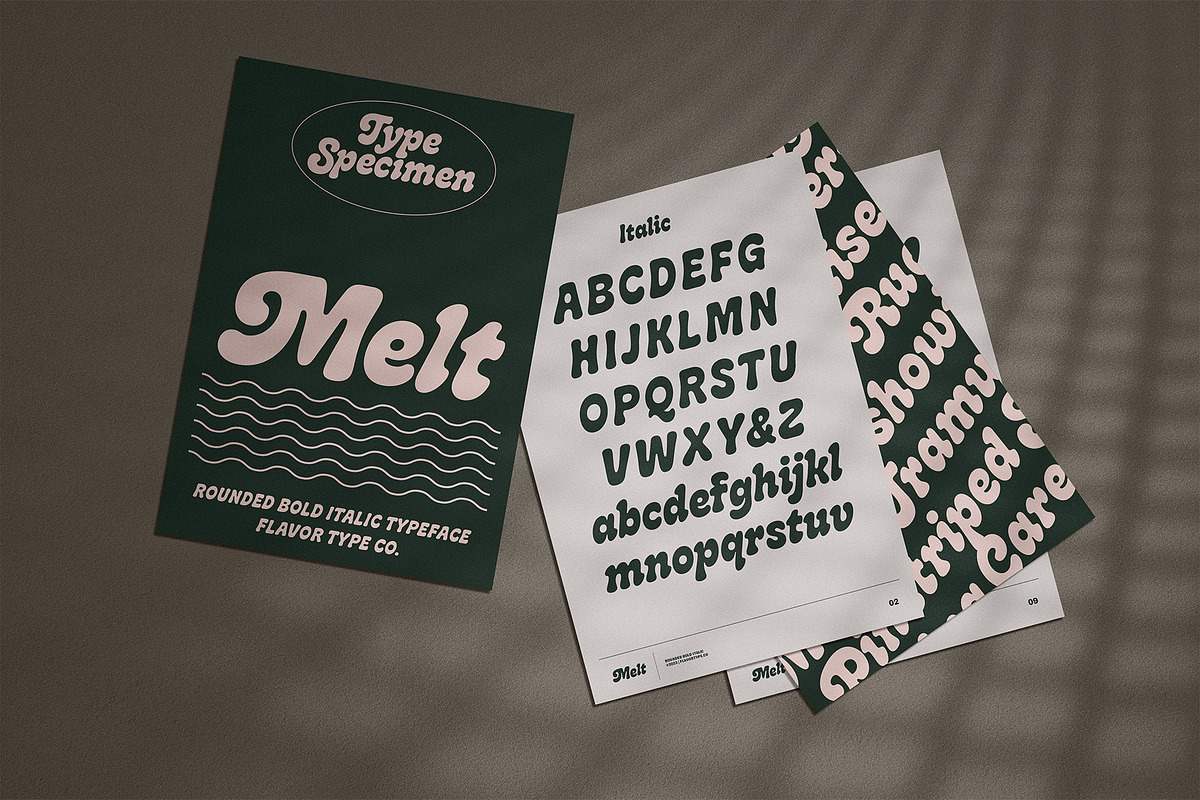 Melt, a Sans Serif Font by Flavortype (Photo 19 of 21)